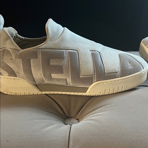 Stella McCartney Tan Suede Athletic Shoes - Picture 2 of 9